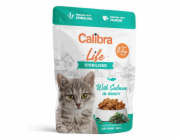 CALIBRA Cat Life pouch Sterilised Salmon in gravy - mokré krmivo pro kočky - 85g