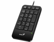 GENIUS NumPad 125/ Drátová/ USB-C/ Copilot/ slim design/ předložka/ černá
