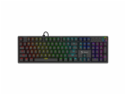 SAVIO STYX Mechanická klávesnice Outemu Brown, Hot Swap, RGB
