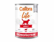 CALIBRA Adult Beef with carrots - vlhké krmivo pro psy - 400g