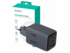 AUKEY PA-C5 3xUSB (2xUSB-C a 1xUSB-A) 100W 5A QC5.0 PD3.0...