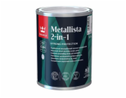 BARVA METALLISTA 2V1 A POLOMATNÁ 0,9L, BÍLÁ