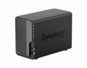 Synology™   DiskStation DS225+   (2x HDD, 4jadro CPU, 2(6)GB RAM, 1+2,5GLAN, 2x USB3.2Gen1)