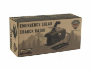 Nouzové rádio Fosco Outdoormen Edit. Solární dynamo
