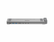 UNITEK D1137AGY01 dokovací stanice/replikátor portů USB 3.2 Gen 1 (3.1 Gen 1) Type-C Stříbrná