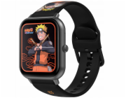 Overmax Chytré hodinky abyx Fit Touch 3 Naruto Uzumaki vesmírně šedé