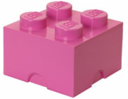 LEGO Storage Brick 4 růžová, úložný box