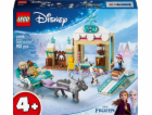 LEGO 43256 Disney Dobrodružství na saních princezny Anny,...