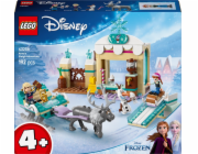 LEGO 43256 Disney Dobrodružství na saních princezny Anny, stavebnice