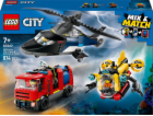 Stavebnice LEGO 60462 City s helikoptérou, hasičským aute...