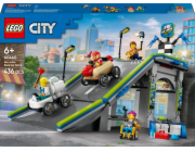LEGO 60460 City No Limits: Závod v mýdlenkách s rampou, Stavebnice