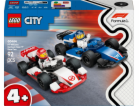 LEGO 60464 City F1 závodní auta Williams Racing a Haas F1...
