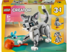 Stavebnice Šedá kočka LEGO 31163 Creator 3 v 1