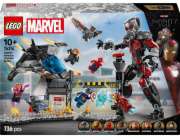 Stavebnice LEGO 76314 Marvel Super Heroes Captain America: Civil War Action Duel