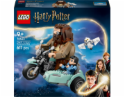 Stavebnice LEGO 76443 Harry Potter Hagrid a Harryho jízda na motorce