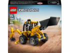 LEGO 42197 Technic Traktorbagr, stavebnice