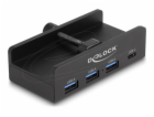 DeLOCK Externí USB 5 Gbps 4portový rozbočovač 3 x USB Typ...