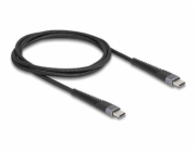 Kabel DeLOCK USB 2.0, zástrčka USB-C > zástrčka USB-C s rozšířenou ochranou proti zalomení