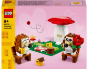 LEGO 40711 Ikonický ježek a její rande na piknik, stavebnice
