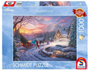 Schmidt Spiele Thomas Kinkade Studios: Kolekce Disney Dreams – Popelka přináší domů strom, Puzzle