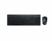 Kensington KM270 EQ - Klávesnice a sada myši - dobíjecí - full size - bezdrátový - 2.4 GHz, Bluetooth - QWERTZ - nemecká