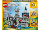 LEGO CREATOR 3 V 1 31168 Středověký rytířský hrad s koněm