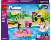 LEGO FRIENDS 42658 Párty u bazénu s jednorožcem a plameňákem