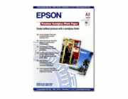 EPSON A3, Premium Semigloss Photo Paper (20 listů)