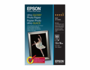 EPSON paper 13x18 - 300g/m2 - 50sheets - photo ultra glossy