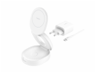 Belkin Boost Charge adjustable mag.2-in-1 Ch.Qi2 wh. WIZ0...