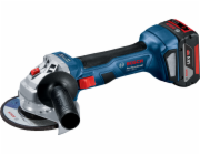 Bosch Kombinovaná sada - akumulátorový rázový utahovák GDX 180-LI + akumulátorová úhlová bruska GWS 180-LI + 2× akumu