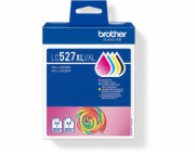 Brother LC527XL Value Pack - 4-balení - Vysoká výtežnost - cerná, žlutá, azurová, purpurová - originální - závesný box - inkoustová cartridge - pro Brother MFC-J4350DW, MFC-J4550DW, MFC-J6760DW