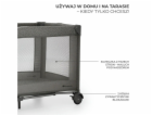 Cestovní postýlka KinderKraft JOY 2 DARK GREY