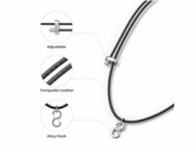 PLAUD Note Pin Lanyard Black - Řemínek na krk, černý