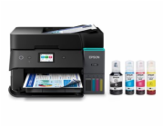 Epson EcoTank ET-4950 - Multifunkcní tiskárna - barva - tryskový - ITS - A4/Letter (média) - až 12 stran/min. (kopírování) - až 18 stran/min. (tisk) - 250 listy - 33.6 Kbps - Wi-Fi(ac), USB, LAN - cer