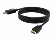 VISION - Kabel adaptéru - DisplayPort s piny (male) do HDMI s piny (male) - 2 m - cerná - podpora 8K60Hz