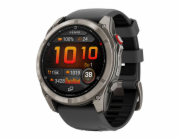 HOD GPS Garmin fenix® 8 Pro – 51 mm, AMOLED Sapphire, Titanium se silikonovým řemínkem Graphite/Black