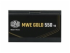 Cooler Master zdroj MWE Gold 550W V3, 120mm, 80+ Gold, AT...