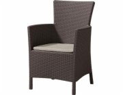 Zahradní křeslo Keter Iowa hnědé