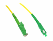 Patch kabel optický simplex SC/APC-E2000/APC 09/125 1m SM,G657A