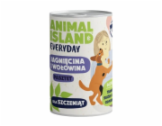 ANIMAL ISLAND Everyday Beef and lamb for puppies - vlhké krmivo pro psy - 400g
