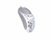 Endorfy Herní myš LIV Onyx White, Drátová, ARGB, bílá