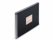 Hama  Fine Art  Spiral NewBlack 36x32 50 weiße Seiten    9832