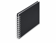 Hama  Fine Art  Spiral NewBlack 18,5x15 30 weiße Seiten     9872