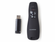 Gembird WP-L-12 dálkové ovládání IR Wireless Promítací plátno Tlačítka