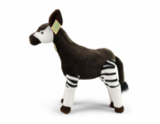 Rappa Plyšová okapi 32 cm ECO-FRIENDLY