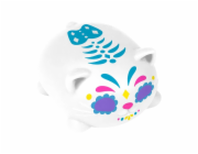 Schylling NeeDoh Mačkací Sugar Skull kočka svítící ve tmě
