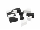 Detoa Hlavolam Tangram černobílý