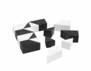Detoa Hlavolam Tangram černobílý
