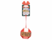 Beeztees XMAS BALL Pamlsky pro kočky Catnip-kuře-tuňák 8,5x8cm